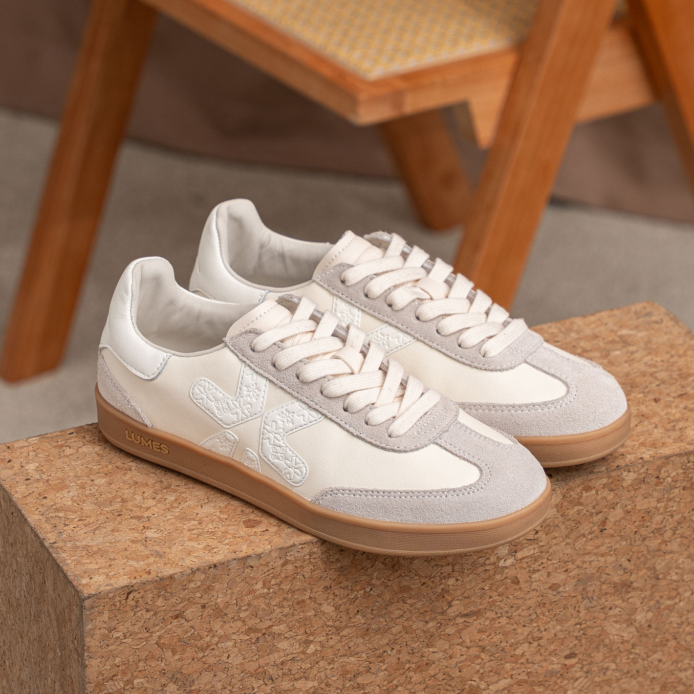 LUMES&YHGM联名德训鞋女2026春季新款简约经典复古百搭软底休闲鞋,女鞋,德训鞋,淘宝优惠券,粉丝福利购,淘宝优惠卷