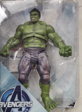 无限战争 DST 绿巨浩克人 野蛮人 班纳博士 手办公仔模型摆件