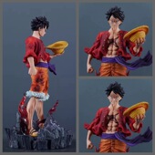 盒装 天绘 霸气 草帽团 雕像模型 霸王色路飞 站姿 手办摆件