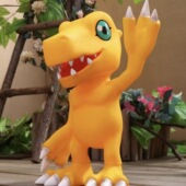 大号 亚古兽 暴龙兽 1比1 手办公仔模型摆件雕像人偶玩偶礼品