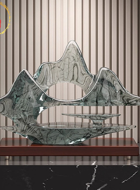 招财客厅玄关办公室摆设禅意乔迁