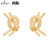 FEOX 送女友礼物 丹斯耳环陈书婷大嫂同款 狂飙 官方联名款