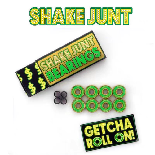 美国进口品牌Shake junt滑板轴承 专业滑板轴承 高转速抗爆