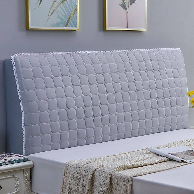 床头套罩简约床头罩夹棉加厚实木板床头保护罩棉布全包防撞头皮床,居家布艺,床头罩,淘宝优惠券,粉丝福利购,淘宝优惠卷