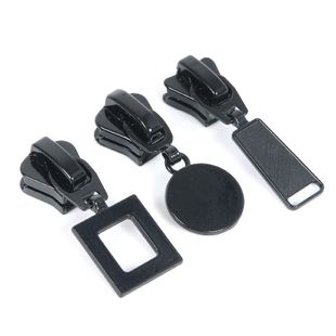 儿童拉链头3号8号10号树脂拉锁头高档羽绒服校服装上衣拉链配件用