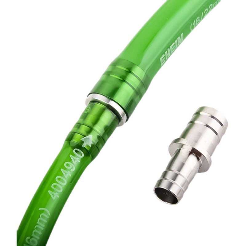 16mm管连接件水管对接转接头 不锈钢变径直通接头12/16/22双头宝