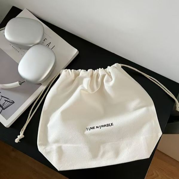 吸奶器收纳包纯色布袋抽