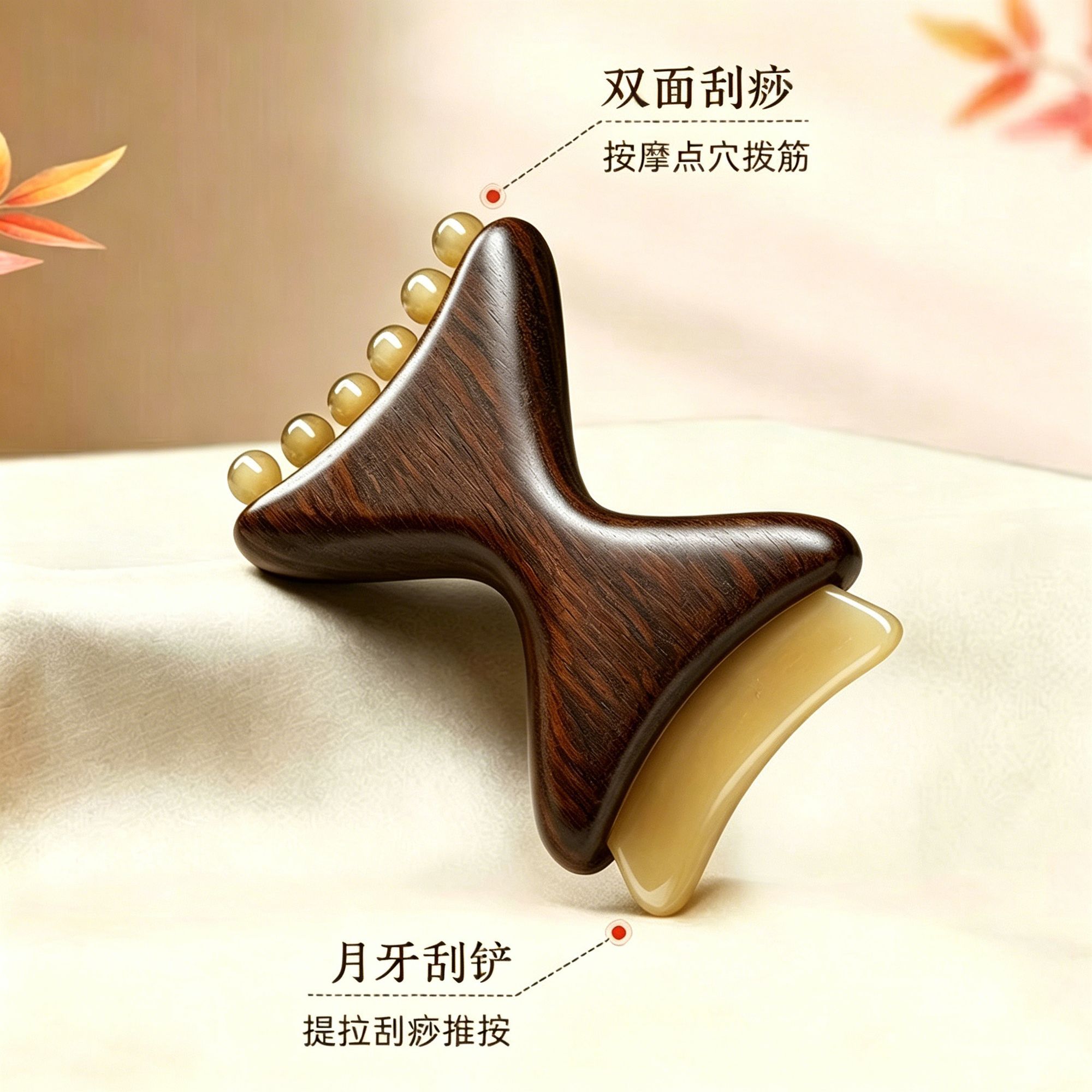 美容院做脸工具颈部刮痧