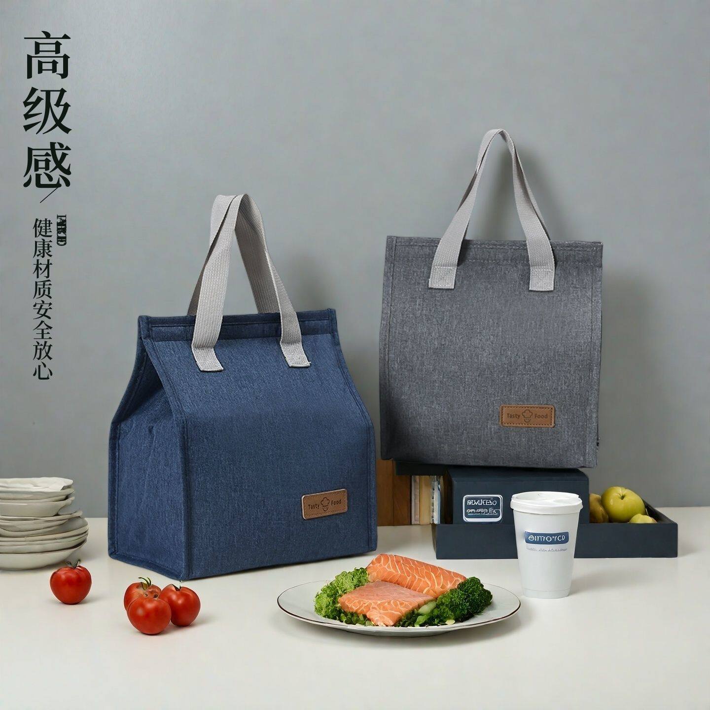 放饭盒的手提袋新款日系