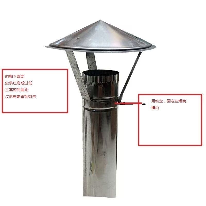 油烟机排烟管遮挡罩防雨