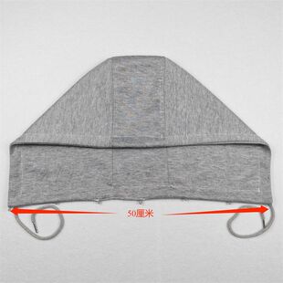 羽绒服假帽子领连帽单独可拆卸牛仔外套搭配帽子2025秋针织帽子领