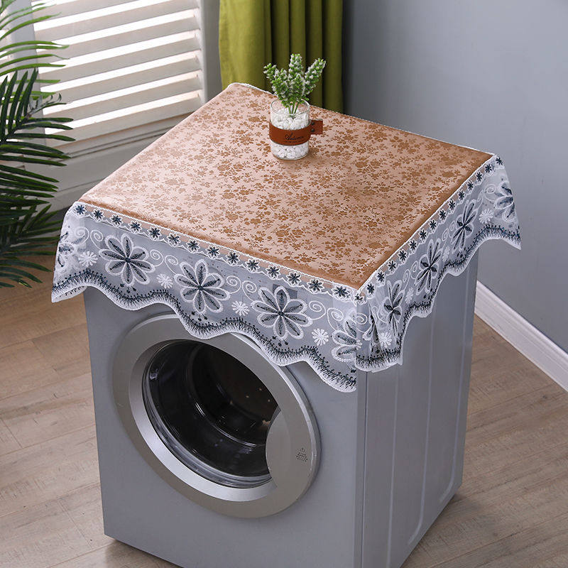 洗烘套装防晒罩洗衣机全自动防水盖罩免洗蕾丝防尘罩防晒滚筒