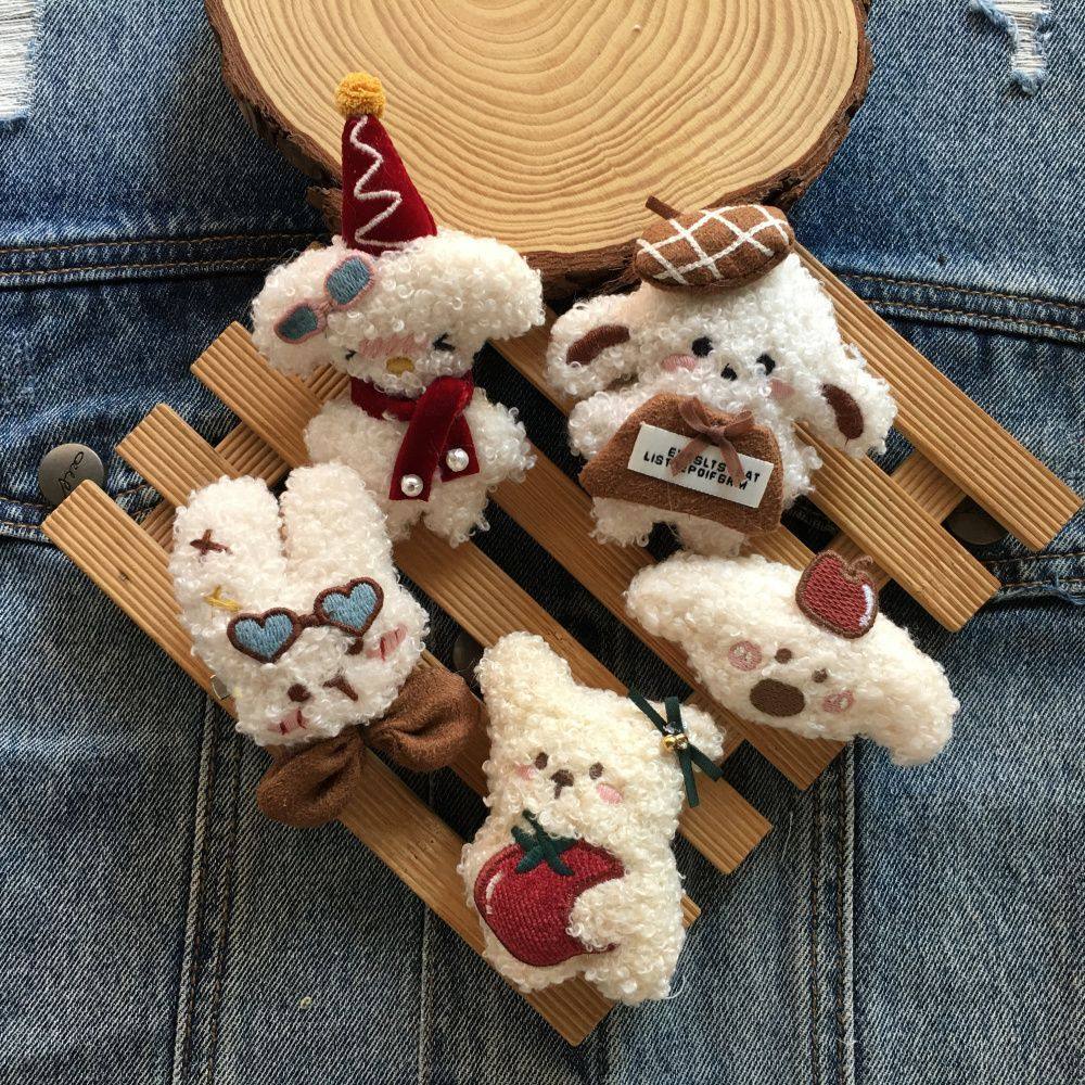 包上的装饰小挂件可爱少女兔子毛绒别针书包挂件胸针学生配饰礼物,饰品/流行首饰/时尚饰品新,银饰胸针,淘宝优惠券,粉丝福利购,淘宝优惠卷