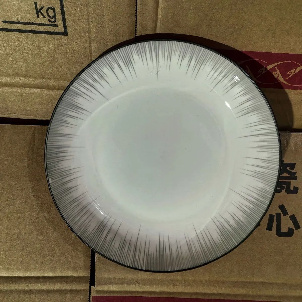 打抛饭盘子简约家用北欧