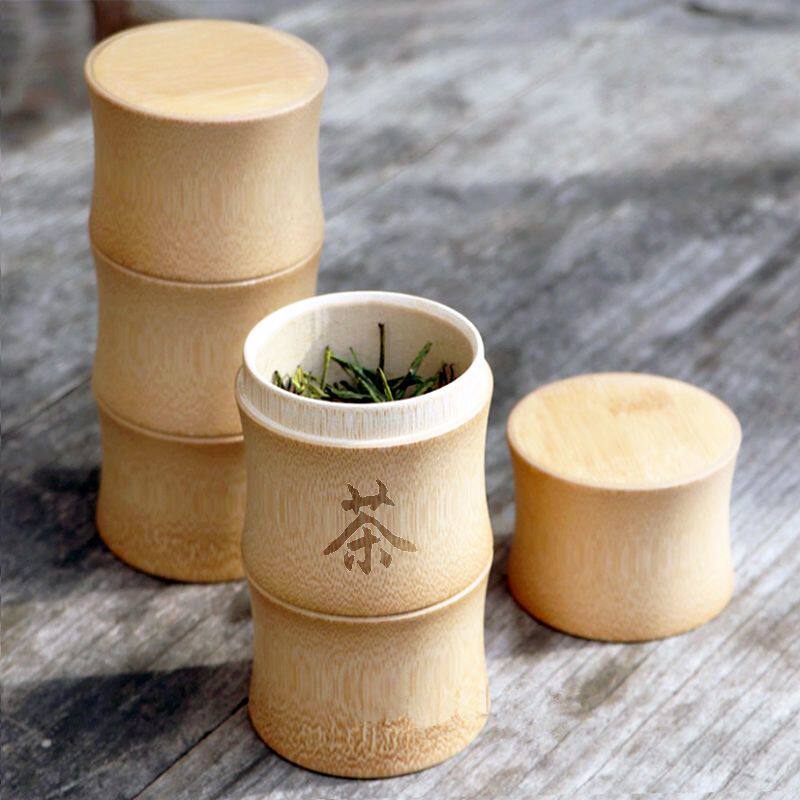 精致高级茶叶罐大竹筒盒