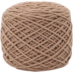 钩帽子的专用线八股情人棉毛线8股情人棉牛奶棉粗毛线团手工自diy