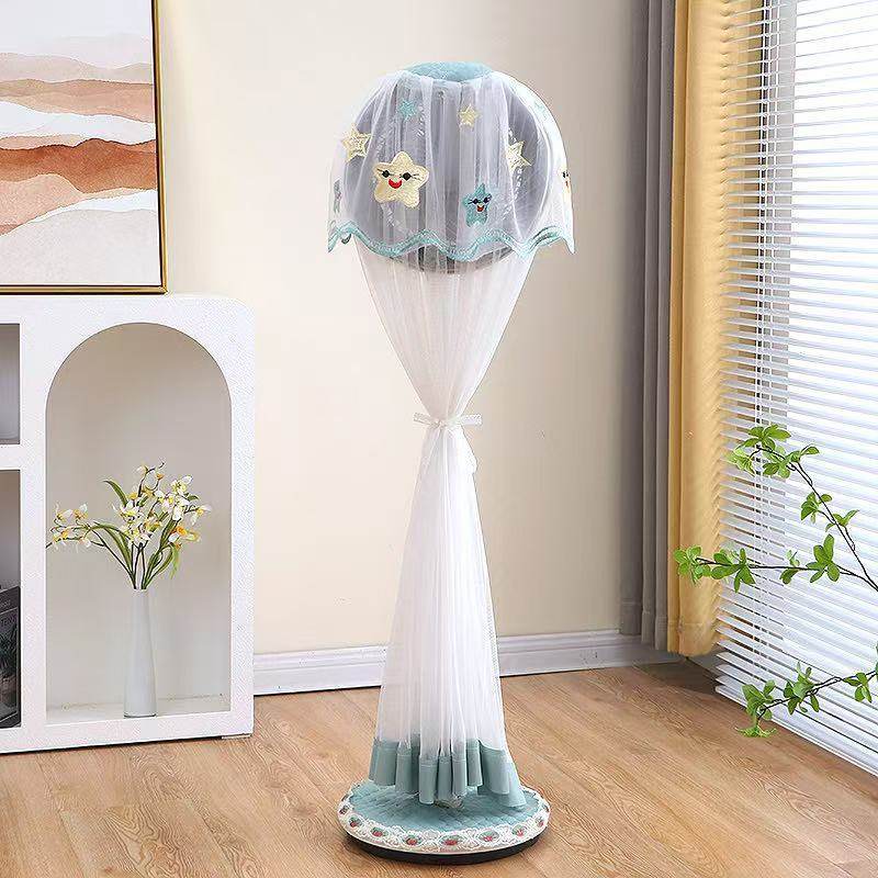 风扇防尘罩2025新款循环专用落地式电风扇风扇防尘罩布艺全包落地