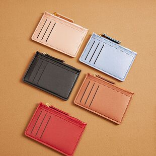 钱包高级感轻奢小众超薄卡包女男小巧多卡位银行卡片夹简约迷你零