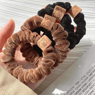 发圈女初中生秋冬大肠头绳扎头发女生高级感皮筋高弹力头花网红in