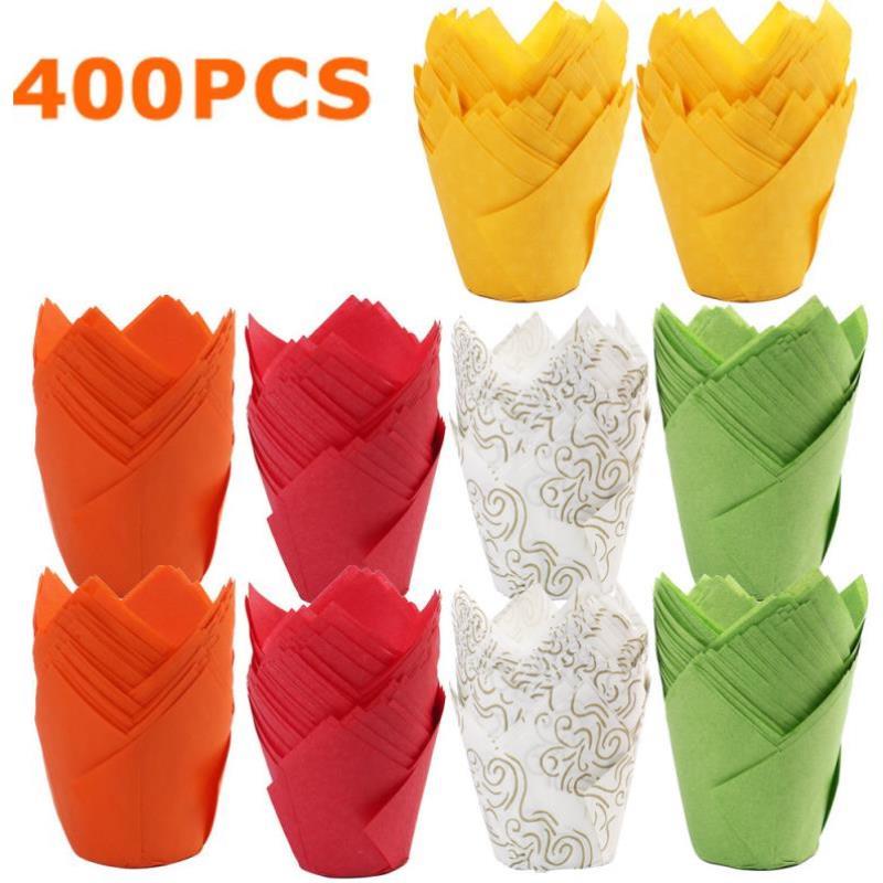 Tulip Cupcake Liners for Baking Cups Muffin Liners Wrapper