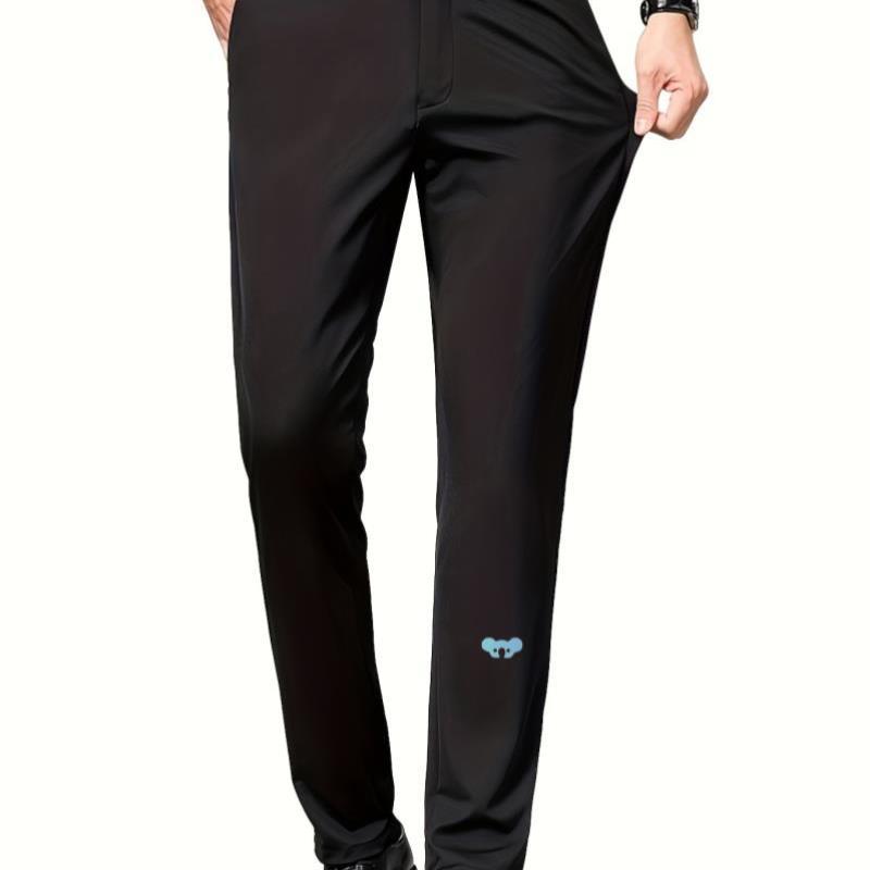 Sleek Business Pants Polyester Blend men's Sleek Business