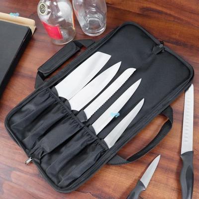 Professional Portable Travel Camping Chef Knife Bag Folding