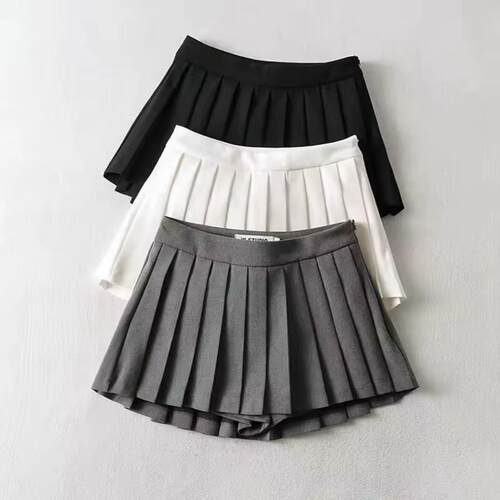 V 33156 JK Pleated Mini Skirt 学院风百褶裙