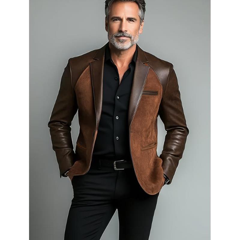 D 937 海外仓 n's Sus Separates休闲涤纶西装外套涤纶翻领