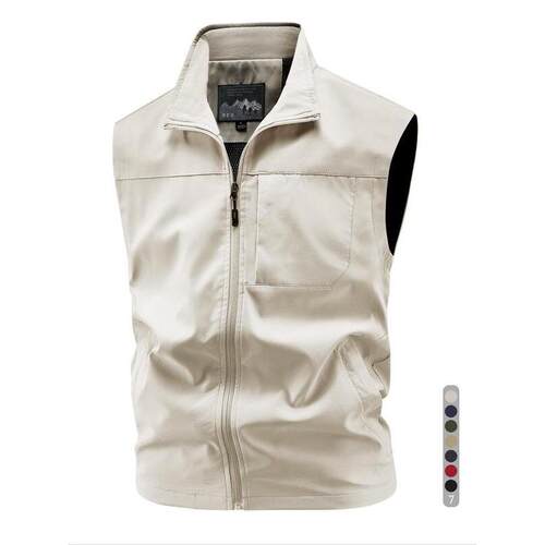 Z 33625 Waterproof Windproof Fishing Vest 户外钓鱼马甲