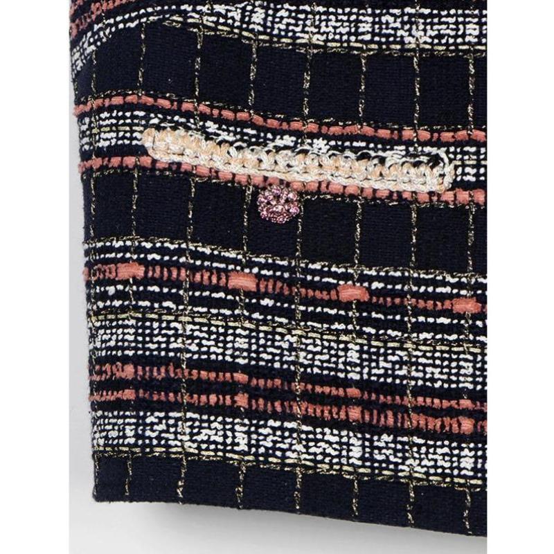 跨境热销外贸款代发 Vests 女士条纹图案纽扣前开襟背心优雅时尚