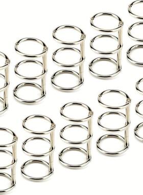 跨境15 20pcs Silvery tal New 3 Ring Binder Rings Inner