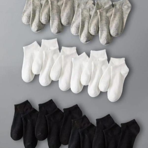 Women's Solid Ankle Socks Lady Low Cut Comfy Breathable