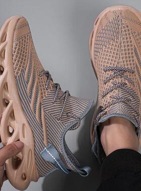 亚马逊ns Running Shoes Slip on Walking Tennis Sneakers