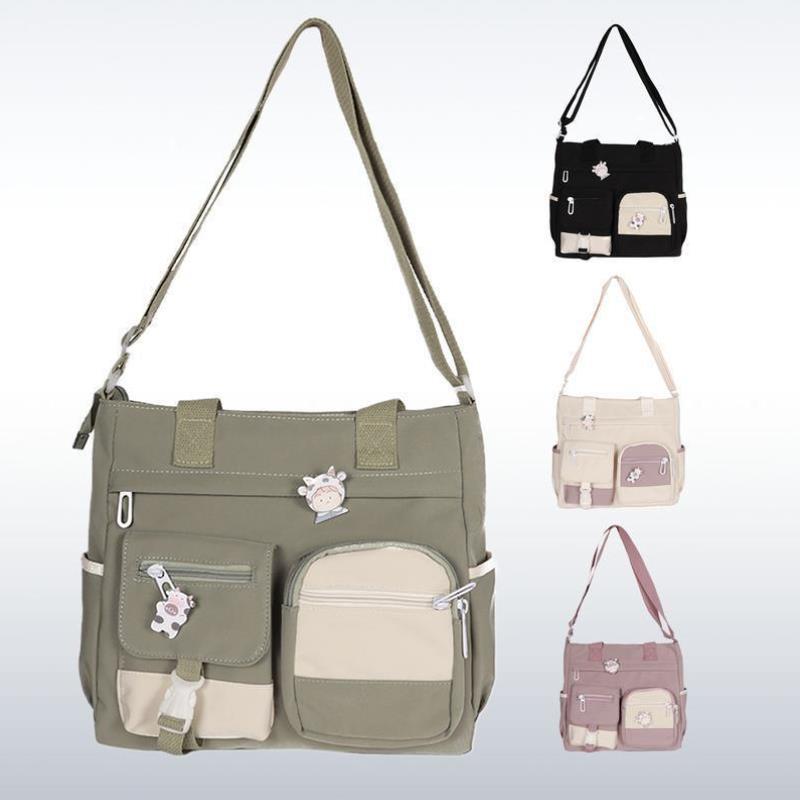 跨境Preppy yle ssenger Bag for Women Lerary Versatile