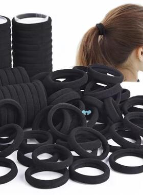 50 100pcs Black Headband Elastic Headband Decorative Hair