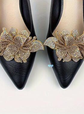 2pcs Detachable Rhinestone Clips 2pcs Detachable可拆卸水钻夹