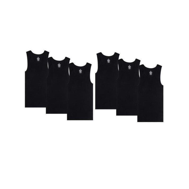 Y 719 6 Pack n's Cotton Wife Beater A Shirts Underirt