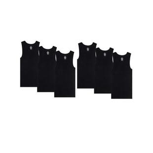 Y 719 6 Pack n's Cotton Wife Beater A Shirts Underirt