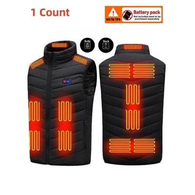 G 56450 USB Heated Vest Men Winter Smart Heating Jacket 智能