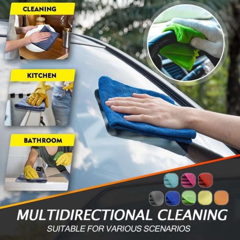 2026秋冬跨境外贸新款Cleaning Cloths Square Towels K Multi
