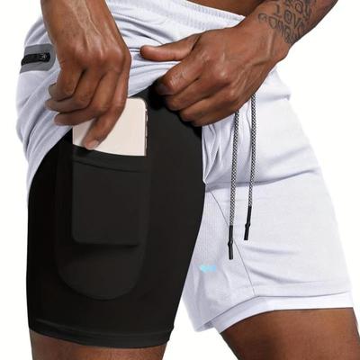 Quick Dry Athletic Running Shorts wh Dual Pockets for men