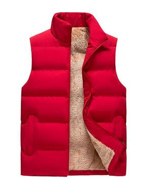 K 66643 Men's Sleeves Fleece Vest 羊羔绒马甲