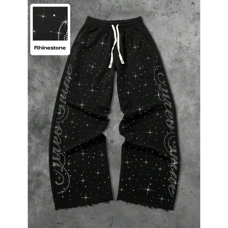 R 21646 2025新款TEMU跨境外贸代发街头风水钻英文字样