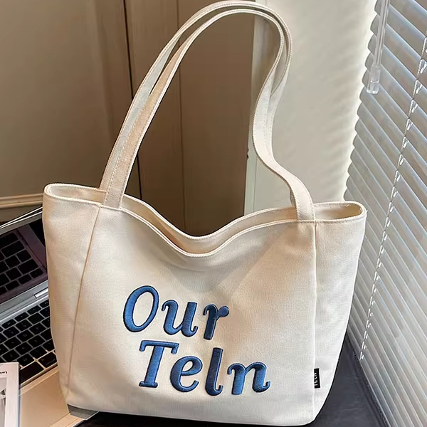 帆布包女大容量托特包妈咪包