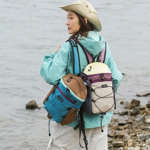 户外轻量化登山包山系工装双肩包大容量通勤13寸平板背包骑行书包
