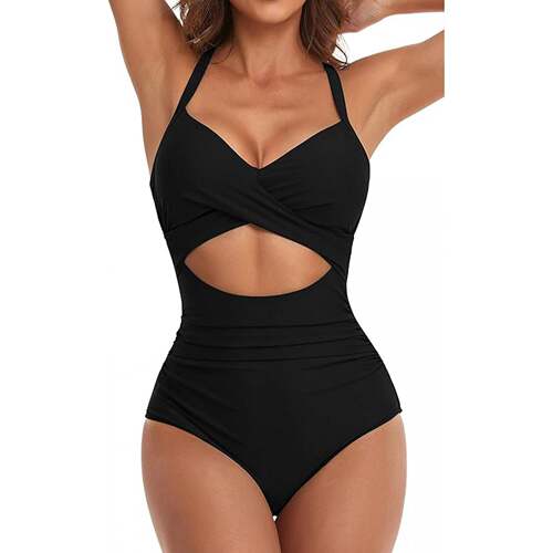 X 20841 Sexy Hollow Out Backs Swimsuit 性感镂空泳衣