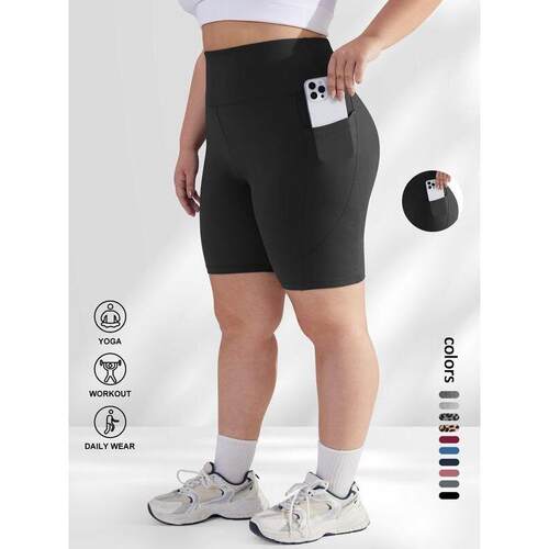 S 11902 Reflective Zipper Quick Dry Marathon Shorts 反光拉链