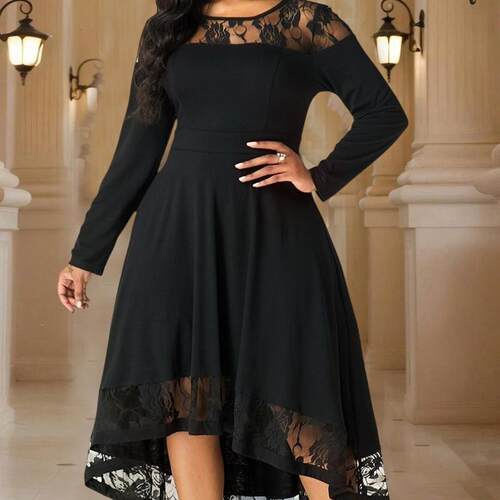 H 33104 Lace High-Waisted Dress 蕾丝腰裙