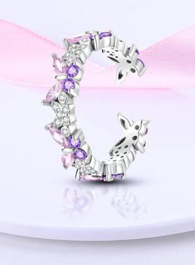 X 975 2023 Real 925 Silver Plate Colorful Dragonfly