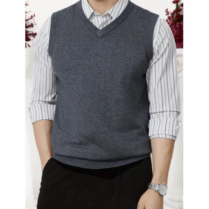 亚马逊速卖通款 Vests 跨境代发新款男式背心跨境代发